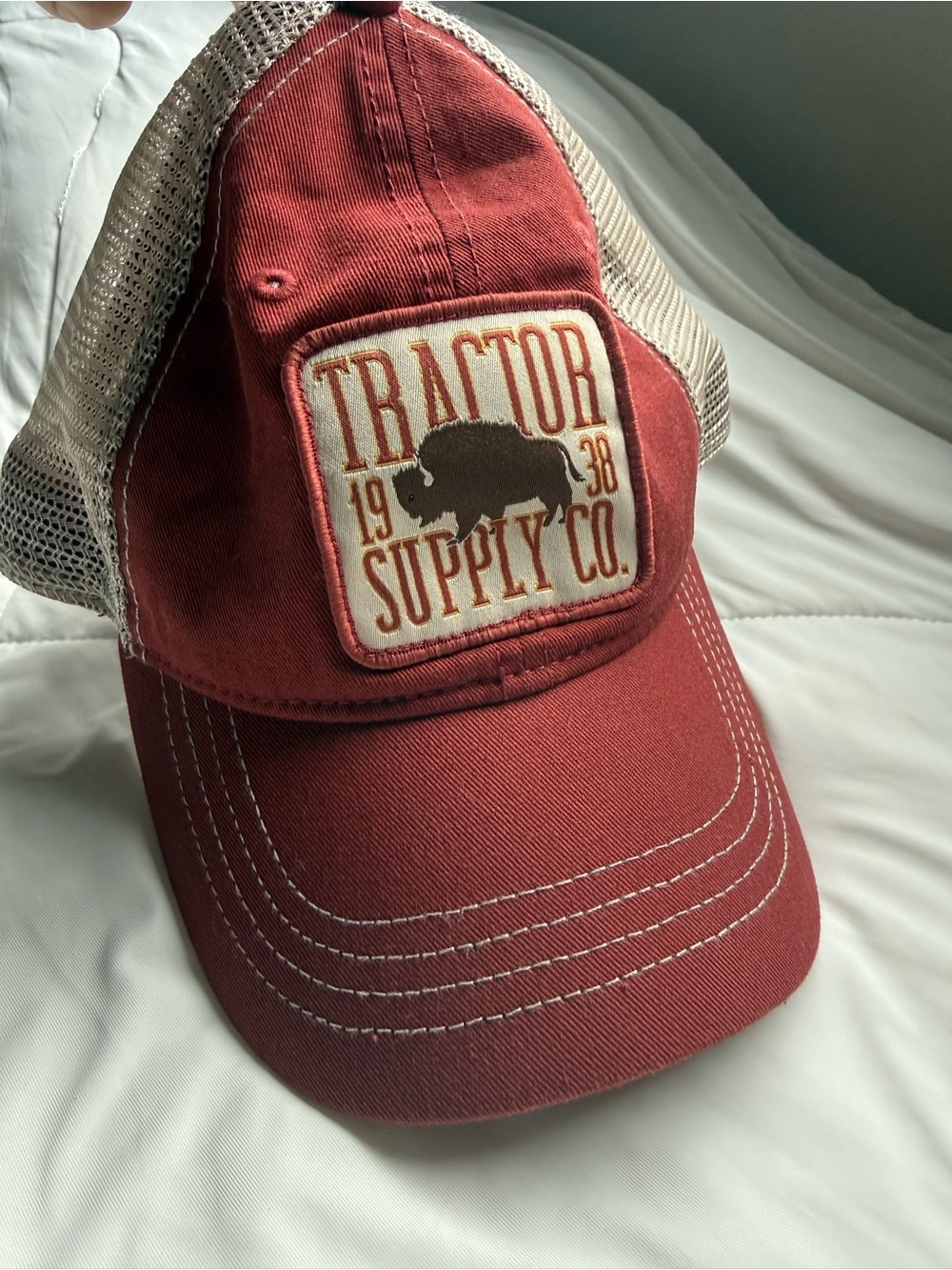 Tractor Supply Co. Red Meshback Trucker Hat